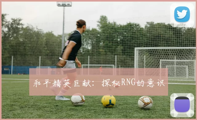 和平精英巨献：探秘RNG的意识